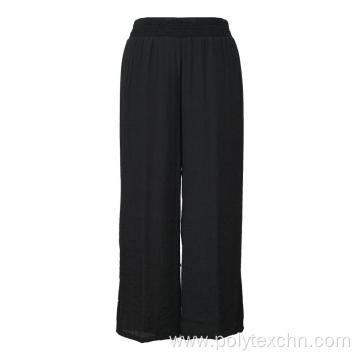 Wide Leg Long Pants Culottes Trouser